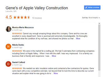 Gene's Apple Valley Construction Inc